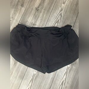 lululemon athletica Black Athletic Shorts